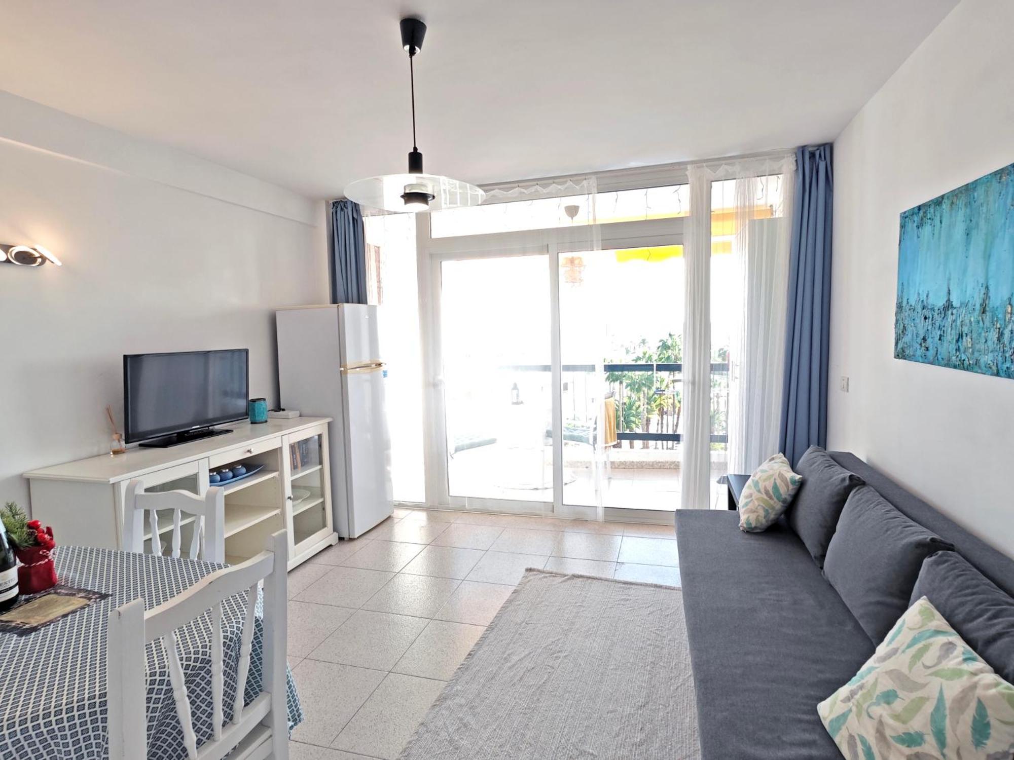 Blanco&Azul - Comfortable Ocean View Apartment Next To The Beach Playa de las Americas  Zewnętrze zdjęcie